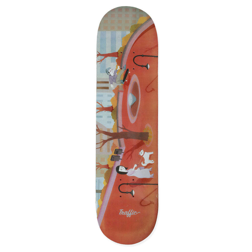 Traffic Hiroki Self Portrait 8.375" Skateboard Deck
