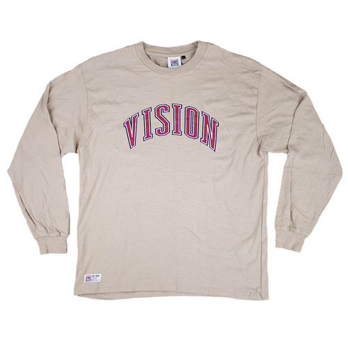 Vision Skateboards Long Sleeve T-Shirt Mens Used Vintage