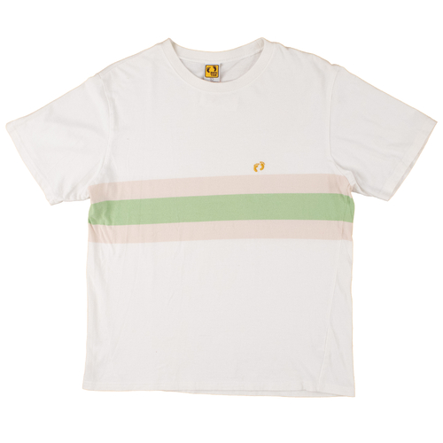 Hang Ten Retro 70's Style Striped T-Shirt Used Vintage