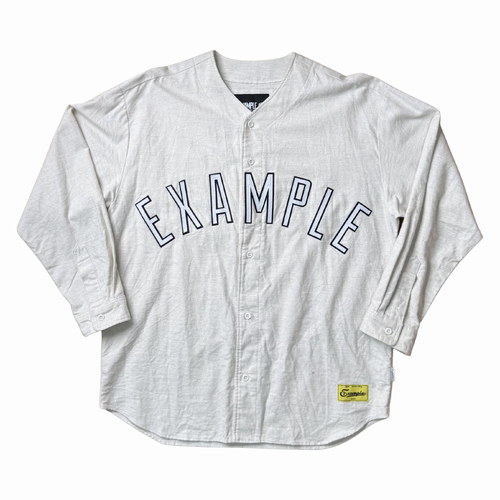 Example Baseball Style Oversized Large Jersey Used Vintage