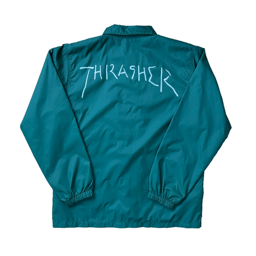Thrasher x Gonzales Green Coaches Jacket Used Vintage