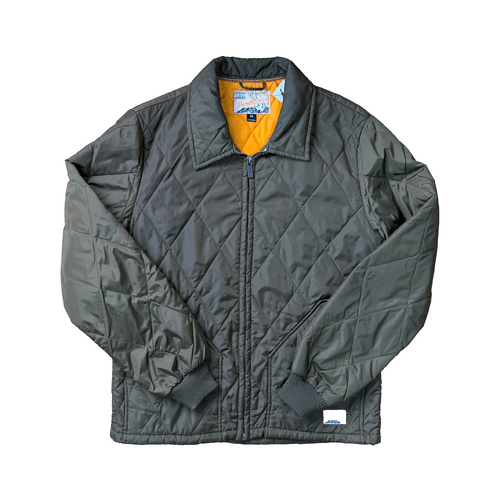 Brixton x Krooked Quilted Parka Jacket Used Vintage