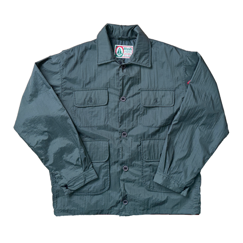 Woods Outfitters Large Green Water Resistant Jacket Used Vintage