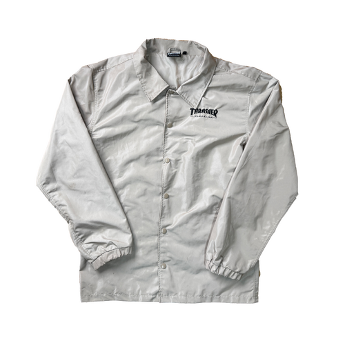 Thrasher Tan Medium Coaches Spray Jacket Used Vintage