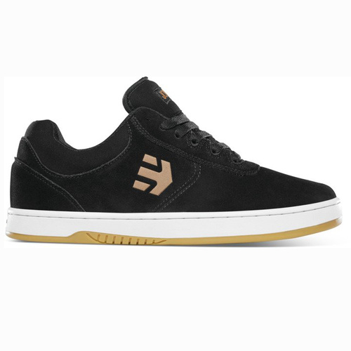 Etnies Joslin Black Tan Mens Suede Skateboard Shoes [Size: 8]