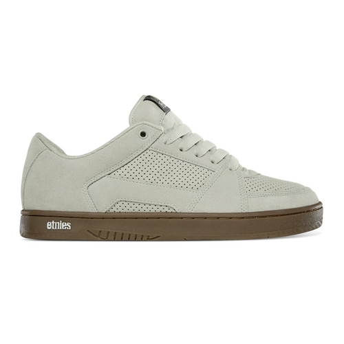 Etnies x Bones MC Rap Lo Grey Gum Mens Skateboard Shoes