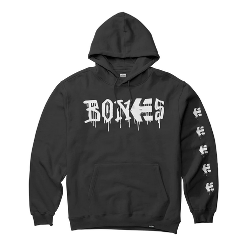 Etnies Bones Black Mens Hoodie [Size: Small]