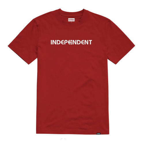 Etnies Independent Red Youth Short Sleeve Tee [Size: Small]