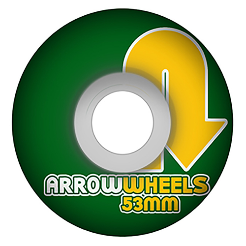 Arrow CS Formula Straight Shots Sandwich 53mm 83b Skateboard Wheels