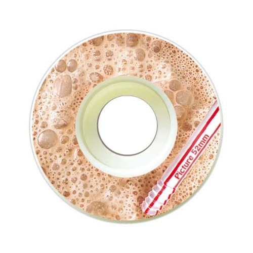 Picture Conical Shape 52mm Chocolate Milkshake 80a Skateboard Wheels