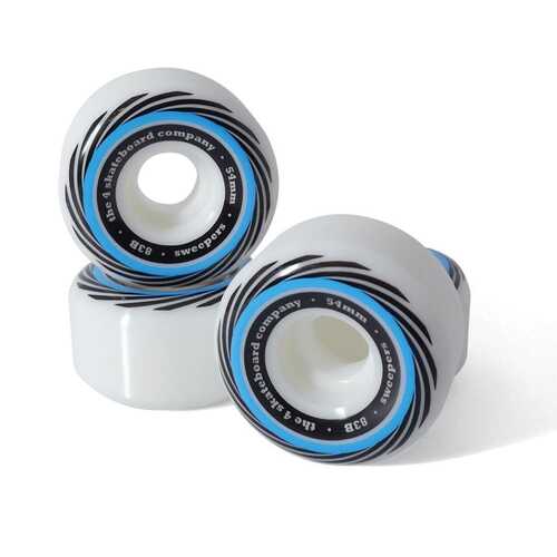 The 4 Skateboard Co Sweepers 54mm 101a Skateboard Wheels