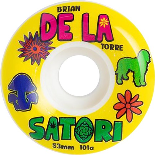 Satori Movement De La Torre 53mm 101a Skateboard Wheels