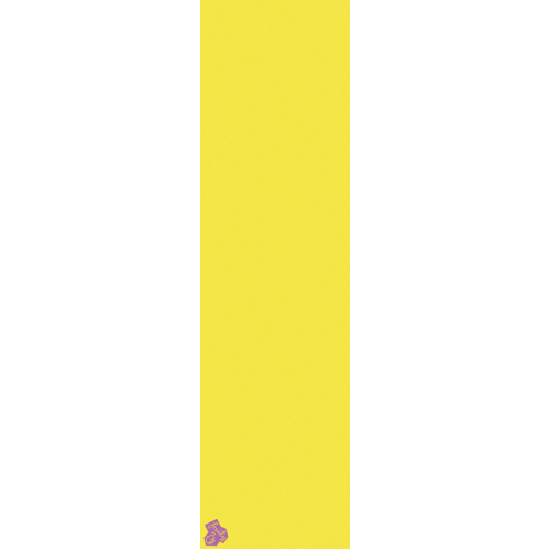 Fruity Yellow 9" x 33" Skateboard Griptape Sheet