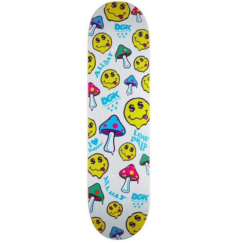 DGK Happy Drip UV Changing 8.25" Skateboard Deck