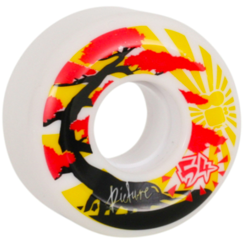 Picture Wheel Co Kushi 54mm 80a Skateboard Wheels