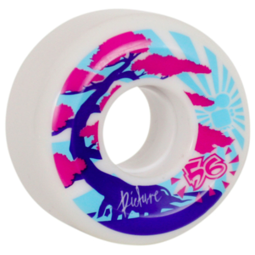 Picture Wheel Co Kushi 56mm 80a Skateboard Wheels