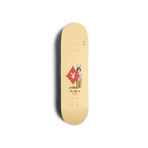 Color Bars Hearts Playboy Limited Edition 8.25" Skateboard Deck
