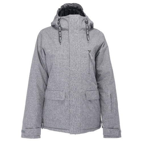 Nikita Alder Insulated Grey Womens Small 15K 2022 Snowboard Jacket