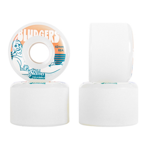 Nana Bludgers Grey 69mm 82a Skateboard Wheels