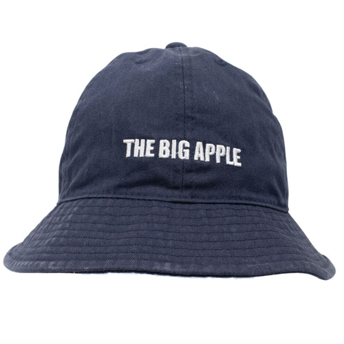 Niko And ... The Big Apple Blue Bucket Hat Used Vintage