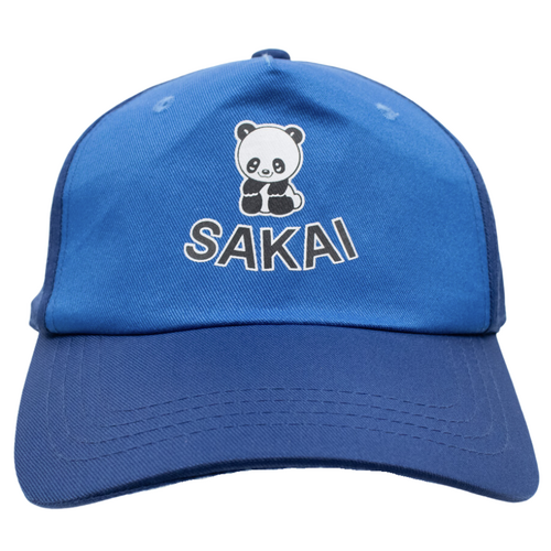 Mizuno Sakai Blue Snapback Hat Cap Used Vintage
