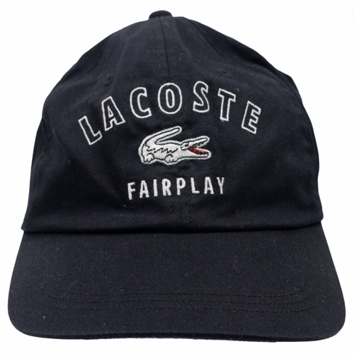 Lacoste Fairplay Strapback Dad Hat Cap Used Vintage