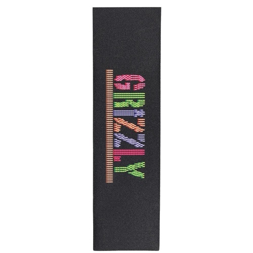 Grizzly Light it up 9" 33" Skateboard Griptape Sheet