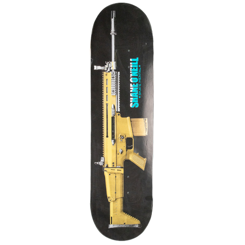 Skate Mental Shane O'Neill Rifle MK17 Skateboard Deck Rare Collectable