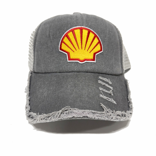 Shell Oil Snapback Vintage Style Trucker Hat Cap