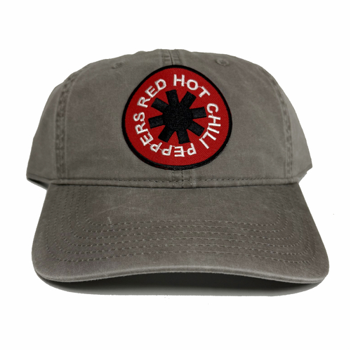 Red Hot Chilli Peppers Grey Strapback Hat Cap