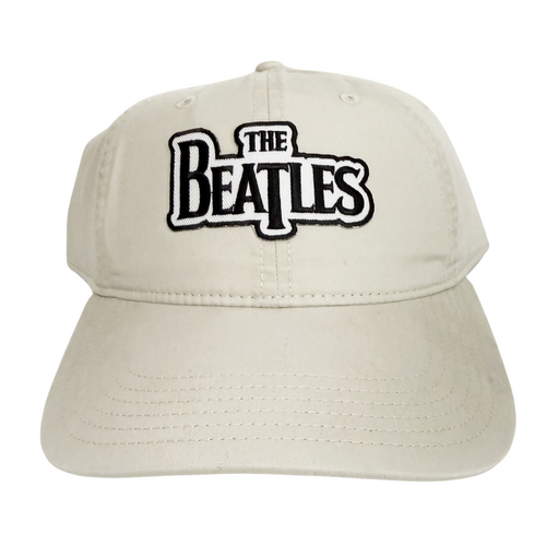 The Beatles Embroidered Patch Natural Dad Baseball Cap
