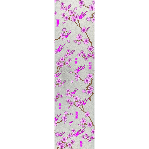 DGK Fire Blossom White 9" 33" Skateboard Griptape Sheet