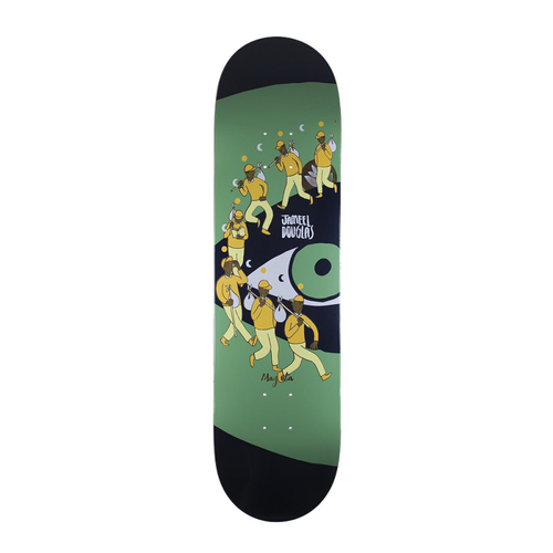 Magenta Extravision Jameel Douglas 8.5" Skateboard Deck