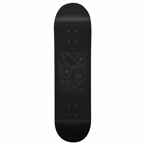 Eternal Daisy Black 8.25" Skateboard Deck