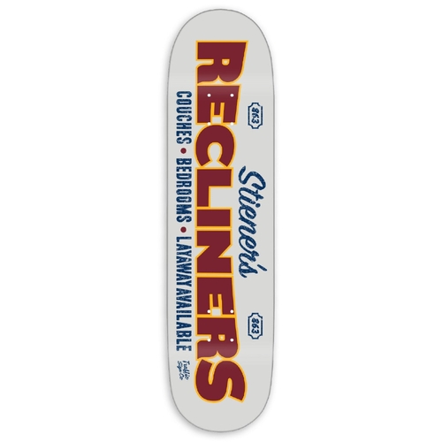 Traffic Stieners Recliners 8.25" Skateboard Deck