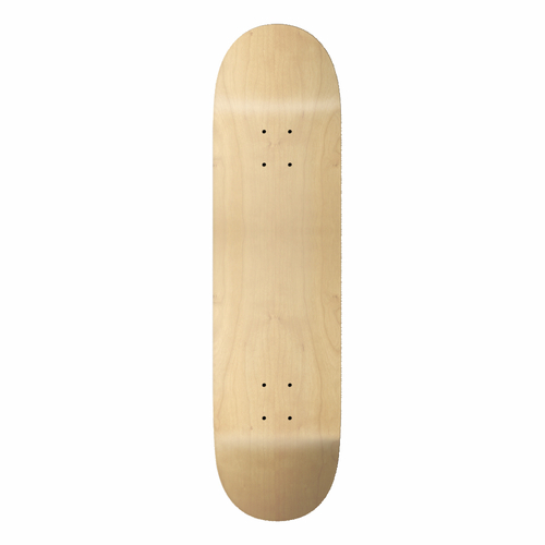 Canadian Maple Natural 8.0" Blank Skateboard Deck