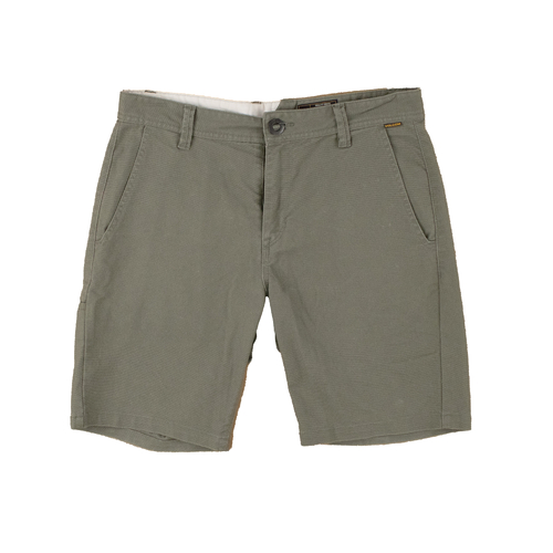 Volcom Green Heavy Cotton Mens Shorts Used Vintage
