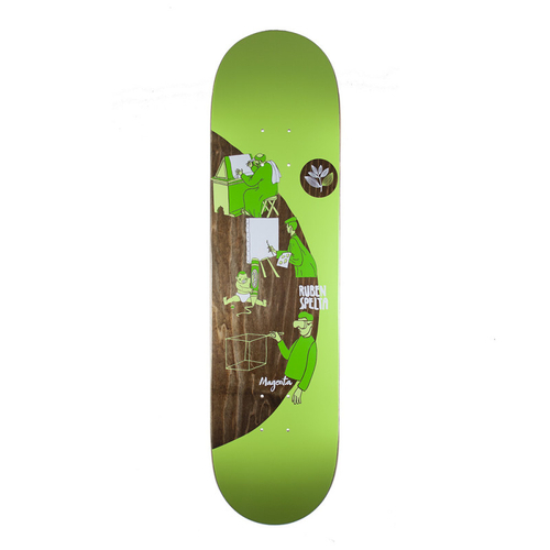 Magenta Extravision Ruben Spelta 8.125" Skateboard Deck