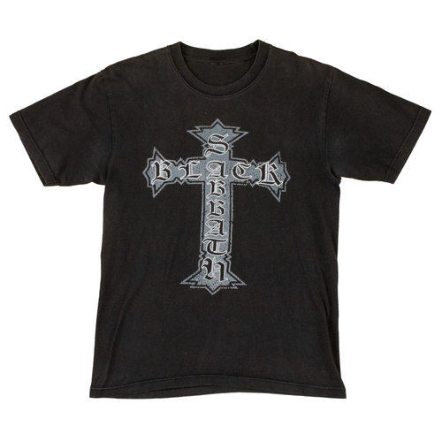 The Black Sabbath Medium Black T-Shirt Used Vintage
