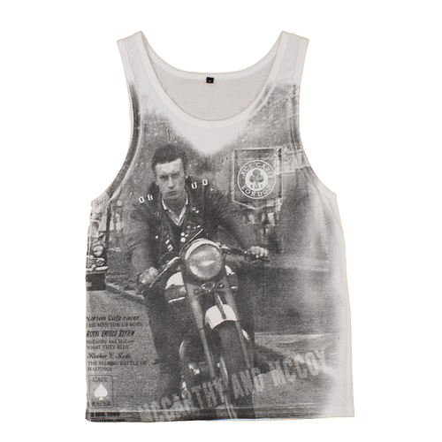 Ace Cafe London Medium Black Singlet Used Vintage
