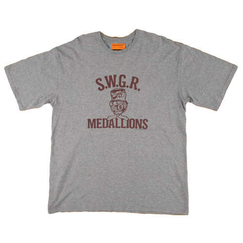 Swagger Medallions Grey XL T-Shirt Used Vintage