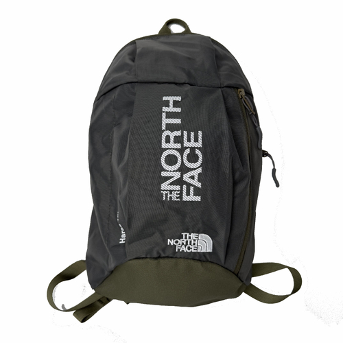 The North Face 15L Backpack Green Grey Used Vintage