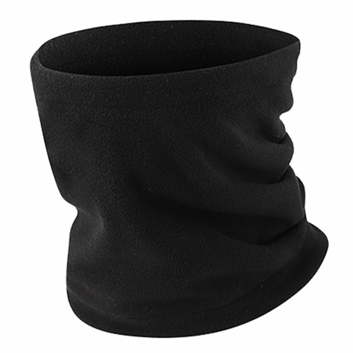 Boarders Black Fleece Tube Style Neck Warmer