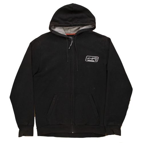 ThirtyTwo Snowboarding Hoodie Black Mens Large Used Vintage