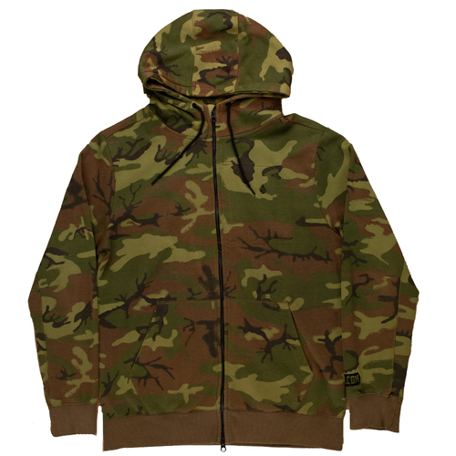 Volcom Hoodie Camo DWR Mens Large Used Vintage