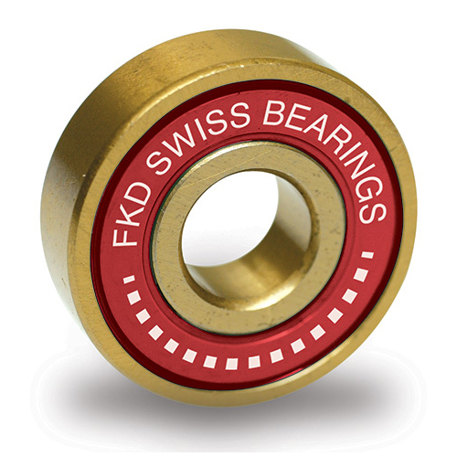 FKD Swiss Gold Skateboard Bearings