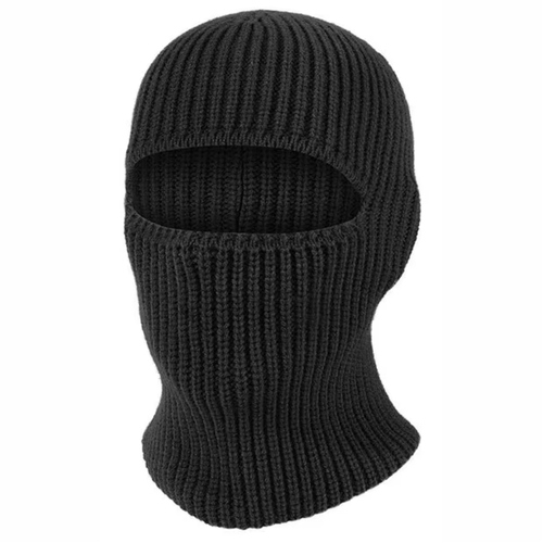 Boarders Black Balaclava Face Mask Beanie