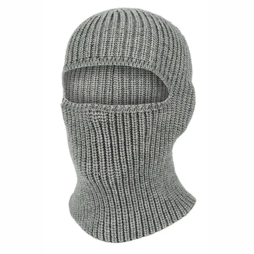 Boarders Grey Balaclava Face Mask Beanie