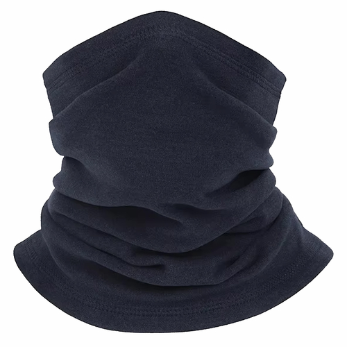 Boarders Navy Light Weight Polar Fleece Youth Neck Warmer Mask