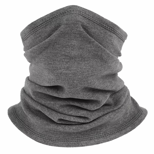 Boarders Grey Light Weight Polar Fleece Youth Neck Warmer Mask